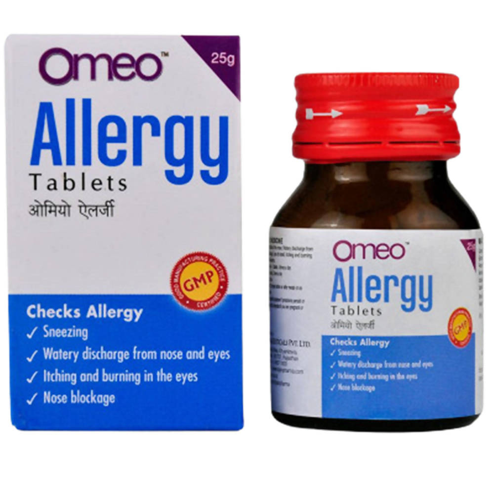 Bjain Homeopathy Omeo Allergy Tablets | Swadesiicart