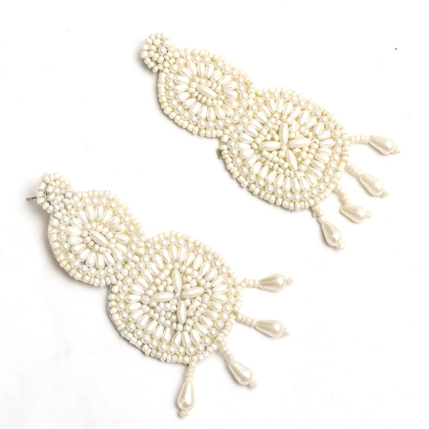 Mominos Fashion Johar Kamal Handicraft Pearls Necklace with Earrings For Women - Swadesiicart