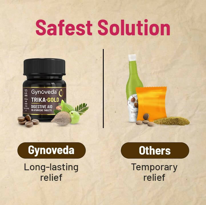 Gynoveda Trika Gold Tablets | Swadesiicart