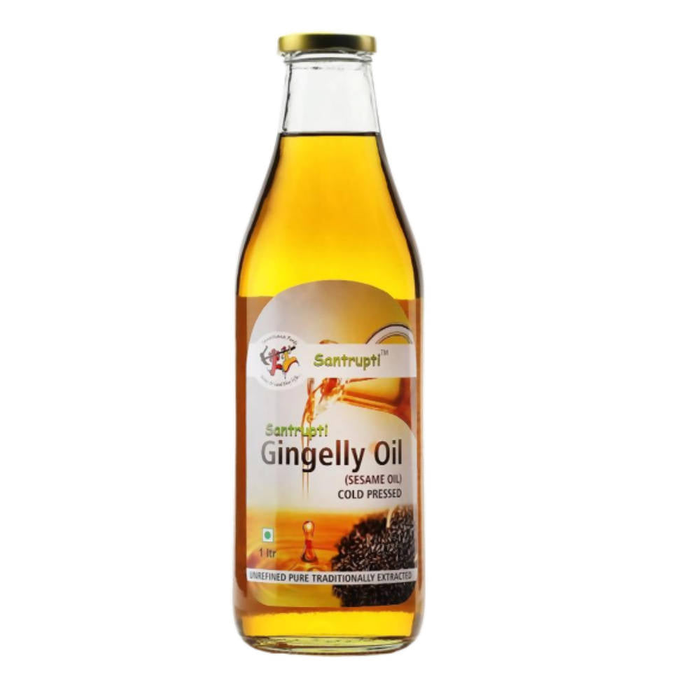 Santrupti Gingelly/Sesame Oil (Cold Pressed) - Swadesiicart