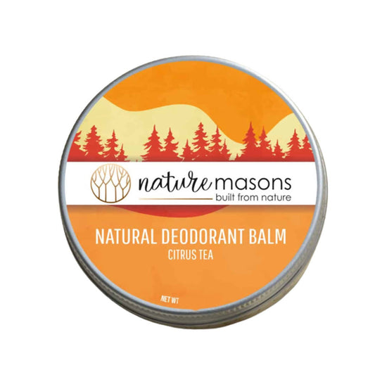Nature Masons Citrus Tea Natural Deodorant Balm | Swadesiicart