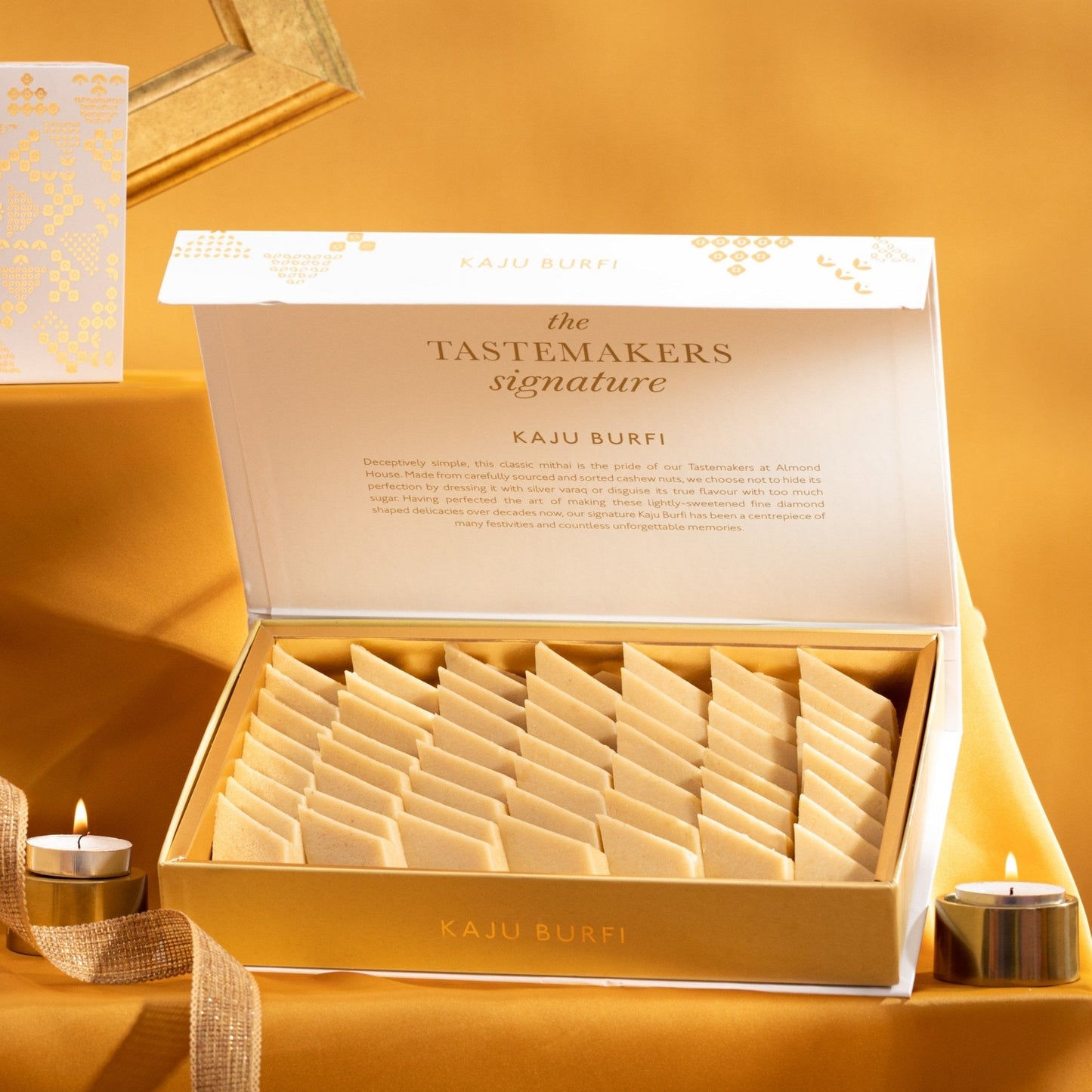 Almond House Kaju Burfi | Swadesiicart
