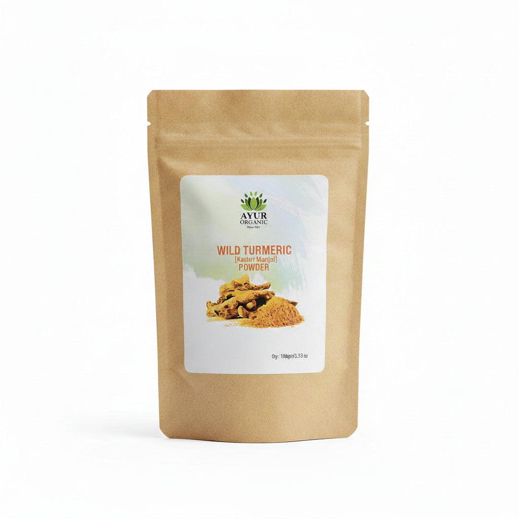 Kasturi Manjal (Wild Turmeric) Organic