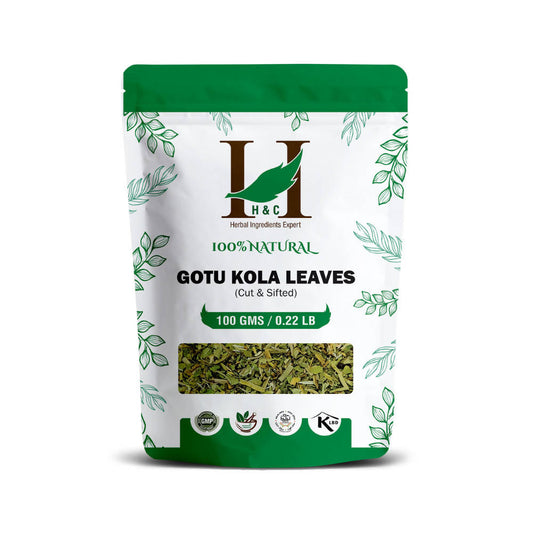 H&C Herbal Gotu Kola Cut & Shifted Herbal Tea Ingredient - Just Jaivik