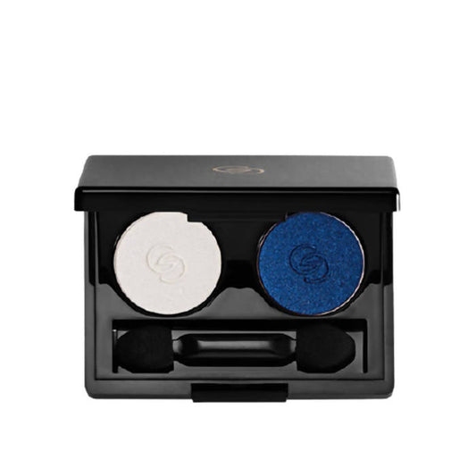 Oriflame Giordani Gold Eye Shadow Duo - Snow Blue - Frozen Eyes - Swadesiicart