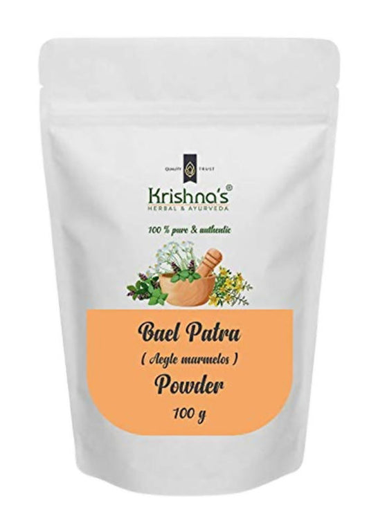 Krishna's Herbal & Ayurveda Bael Patra Powder | Swadesiicart