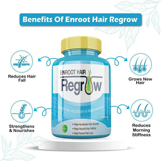 Divya Shree Enroot Hair Regrow Capsules | Swadesiicart