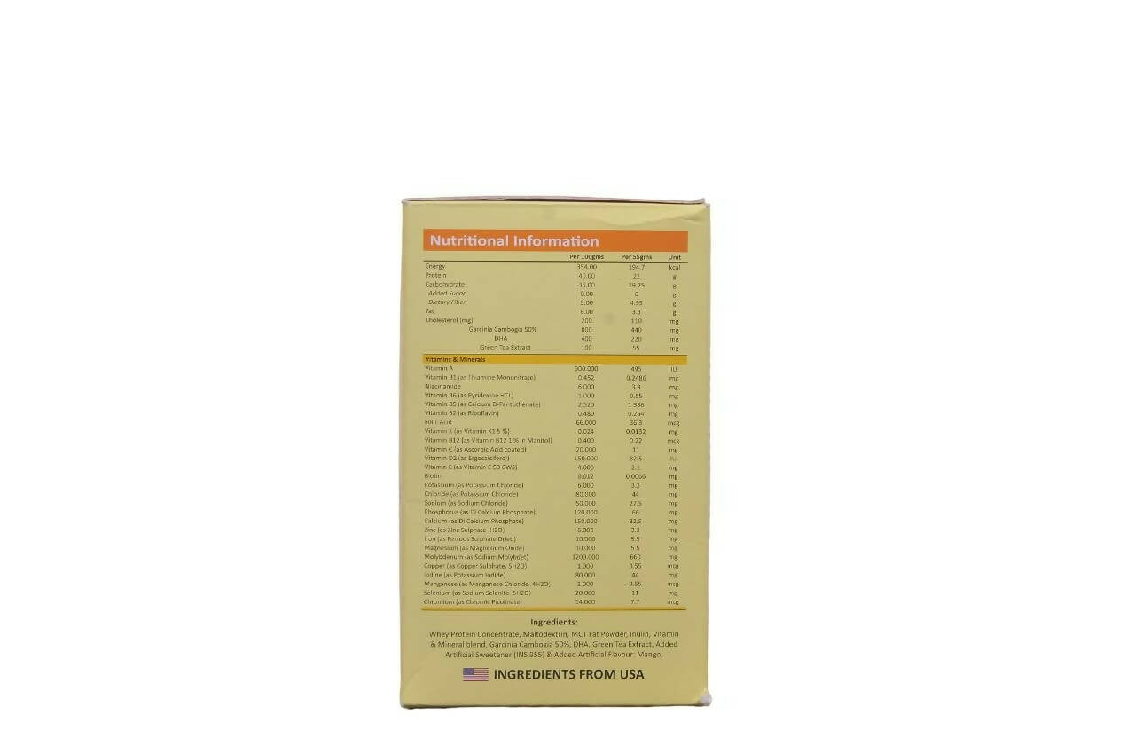 Nutraloid Slim Weight Loss Protein Powder (Mango) | Swadesiicart