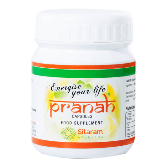 Sitaram Ayurveda Pranah Capsules | Swadesiicart