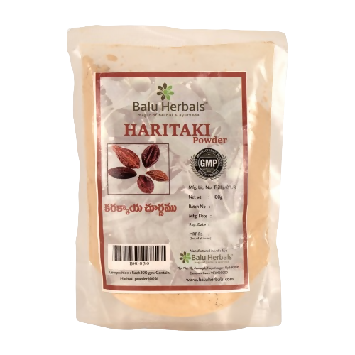 Balu Herbals Harithaki (Karakkaya) Powder - Balu Herbals
