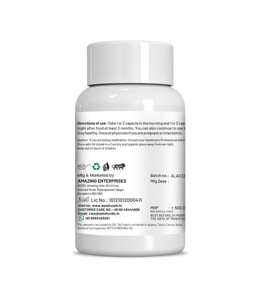 Ae Naturals L-Arginine Capsules - Swadesiicart