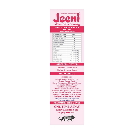 Jeeni Womens Strong Mix Millet Multi Grains