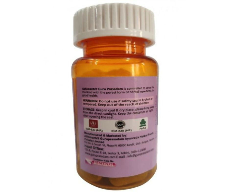 Guru Prasadam Cholestro balance Tablets - Swadesiicart