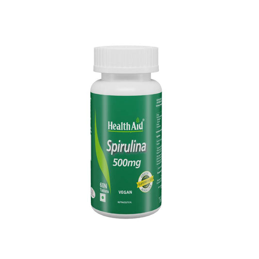 HealthAid Spirulina 500 mg Tablets - HealthAid