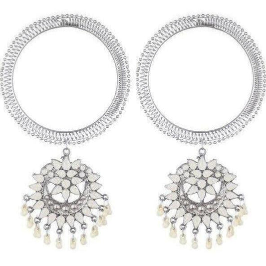 MS Fashion India Stylish And Trendy White Color Bangles