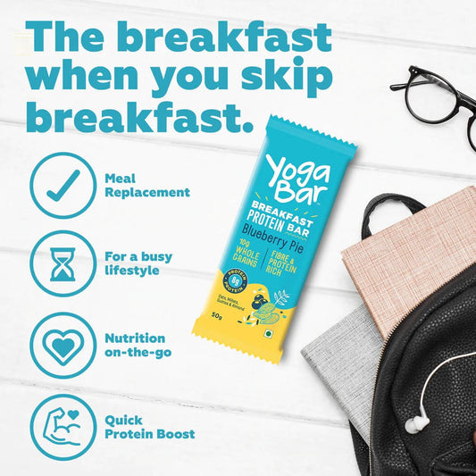 Yoga Bar Blueberry Pie Breakfast Protein Bars