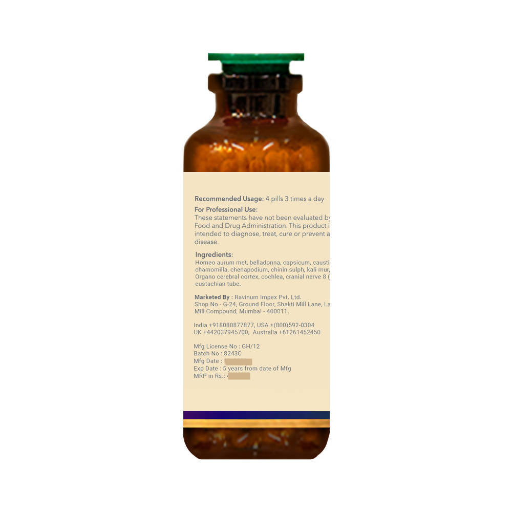 Biogetica Homeopathy Ear Balance | Swadesiicart
