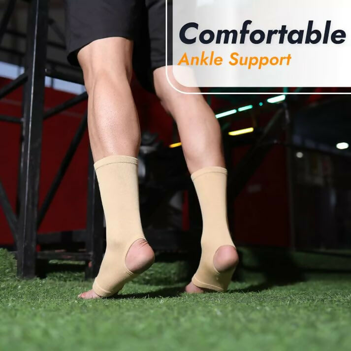 Orth-rem Ankle Stabilizer Foot Sleeve (Pair) | Swadesiicart