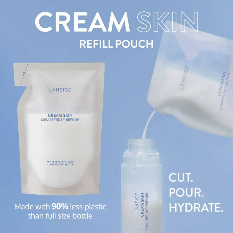Laneige Cream Skin Cerapeptide Refiner Refill - Korean skincare | Swadesiicart
