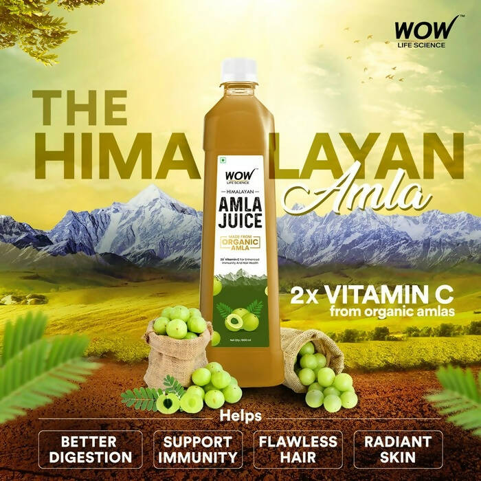 Wow Life Science Himalayan Amla Juice | Swadesiicart
