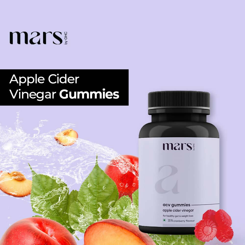 Mars By GHC Apple Cider Vinegar Gummies for Men - Swadesiicart