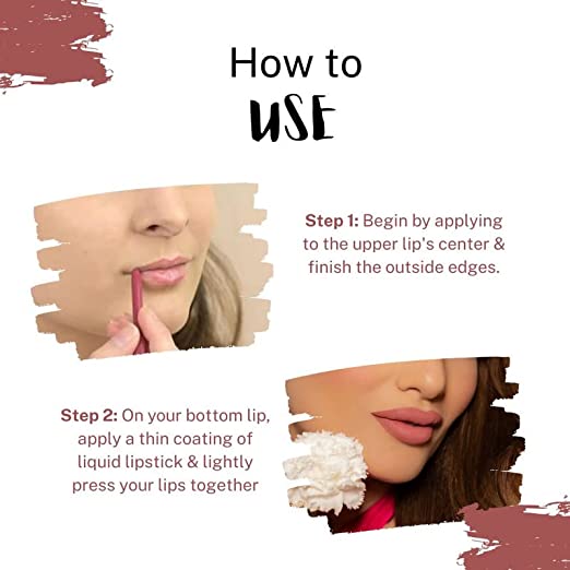 Love Earth Liquid Mousse Miniature Liquid Matte Lipstick | Swadesiicart