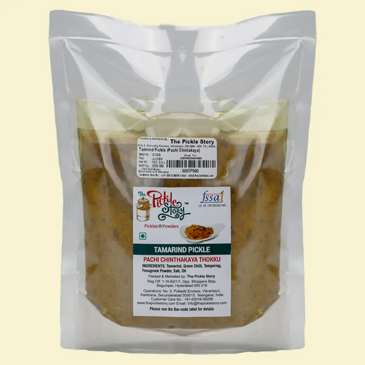 The Pickle Story Tamarind Pickle With Green Chilli