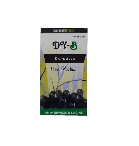 Uniroyal Herbals DY-B Pure Herbal Capsules | Swadesiicart