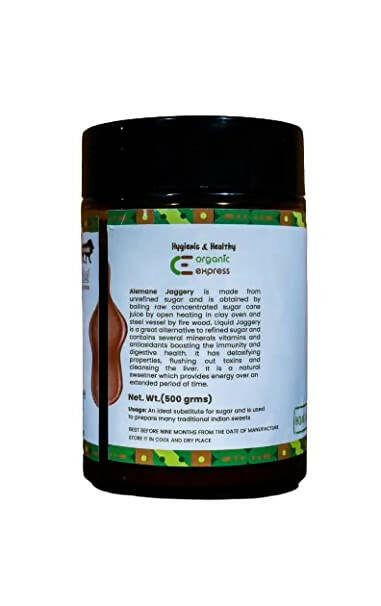 Organic Express Alemane Jaggery - Swadesiicart