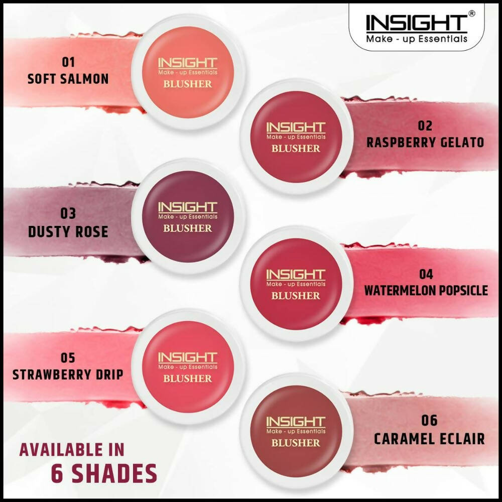 Insight Cosmetics Crème Blusher, Face Makeup, Caramel Eclair - Swadesiicart