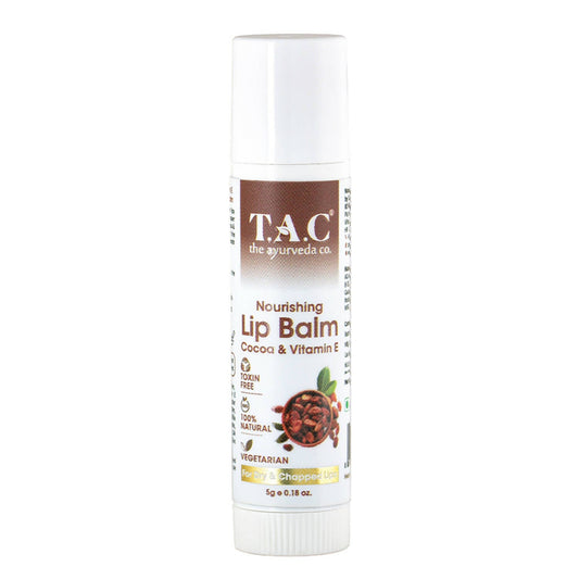 TAC - The Ayurveda Co. Cocoa & Vitamin C Lip Balm - KE Healthcare Pvt. Ltd.