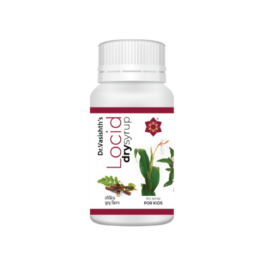 Dr.Vasishth's Locid Dry Syrup For Kids | Swadesiicart