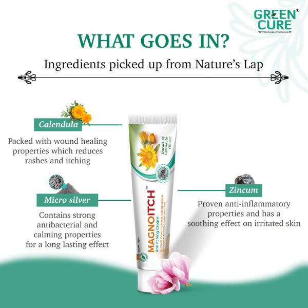 Greencure MagnoItch Anti Itching Cream | Swadesiicart
