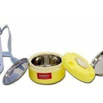 Milton Stainless Steel Lunch Box - 1 Box Insulated Lunch Set - Swadesiicart