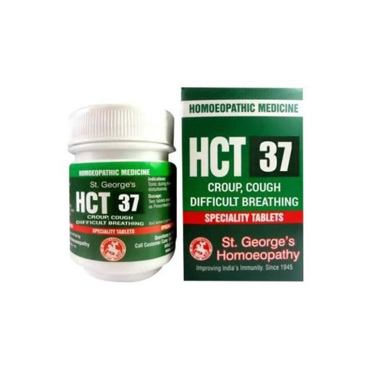 St. George's Homeopathy HCT 37 Tablets | Swadesiicart
