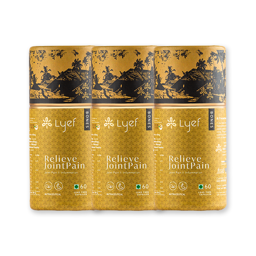 LYEF Relieve Joint Pain Capsules - Swadesiicart