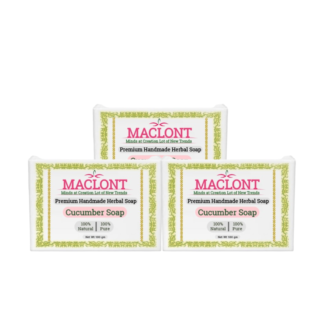 Maclont Cucumber Soap | Swadesiicart