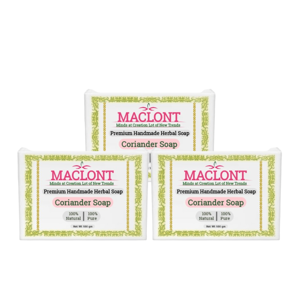 Maclont Coriander Soap | Swadesiicart