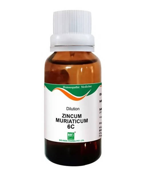 Bio India Homeopathy Zincum Muriaticum Dilution | Swadesiicart