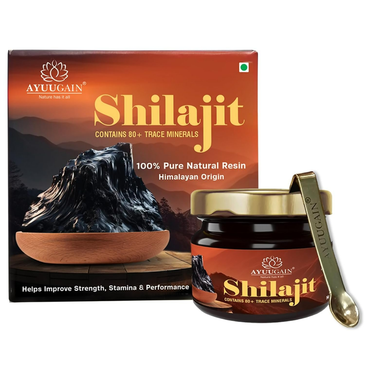Ayuugain Pure Himalayan SJ For Men & Women | Swadesiicart