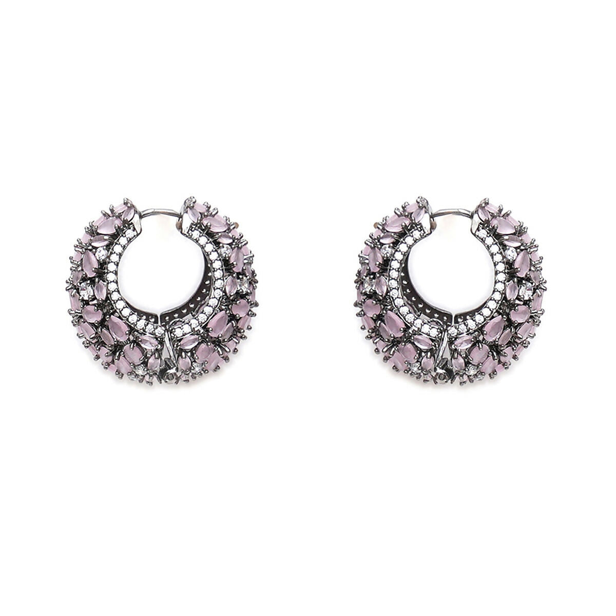 Blush Pink Oversized Loops- Ruby Raang