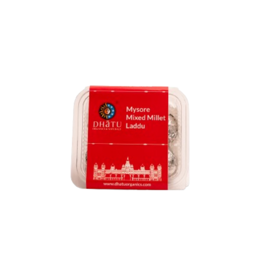 Dhatu Organics & Naturals Mix Millet Laddu | Swadesiicart