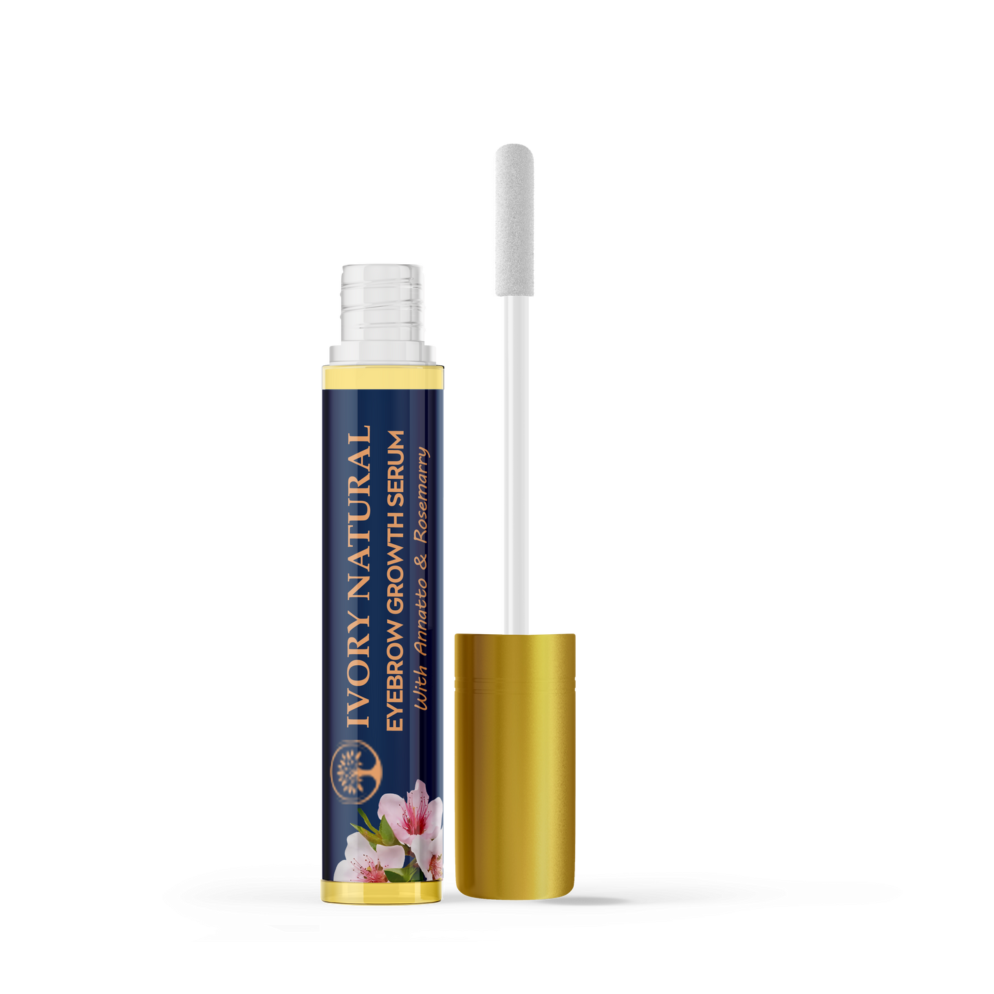 Ivory Natural Eyebrow Growth Serum - Lush Eyebrows For Both Men & Women | Swadesiicart