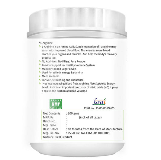 Nature's Velvet L-Arginine Powder