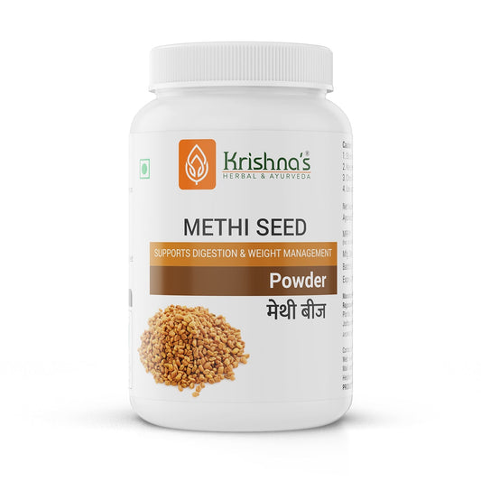 Krishna'S Herbal & Ayurveda Methi Seed Powder | Swadesiicart
