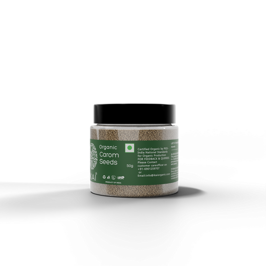 3 - Organic Carom Seeds - 50g