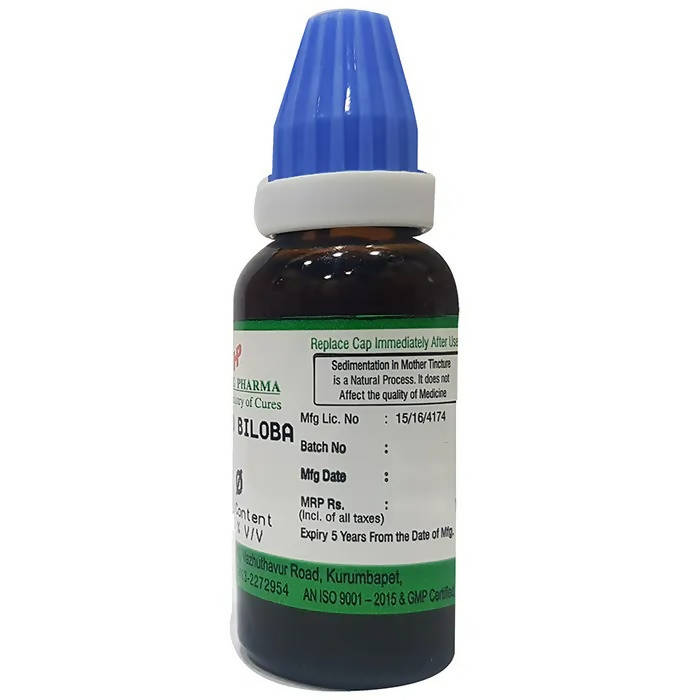 Hering Pharma Ginkgo Biloba Mother Tincture Q | Swadesiicart