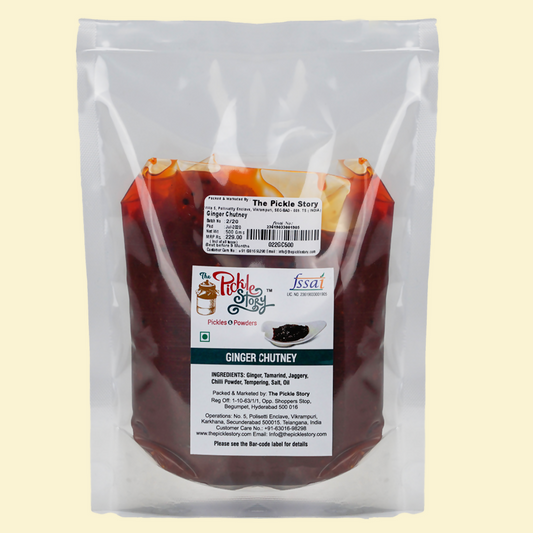 The Pickle Story Ginger Chutney