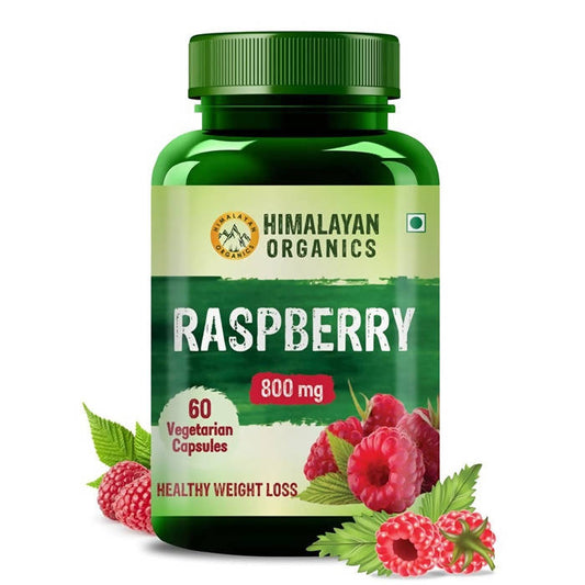 Himalayan Organics Raspberry 800 mg Vegetarian Capsules | Swadesiicart