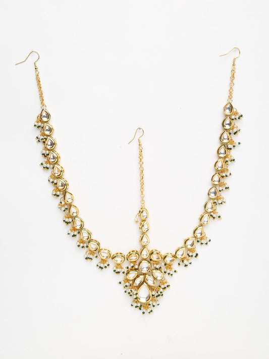 Kundan Matha Patti - Ruby Raang | Swadesiicart